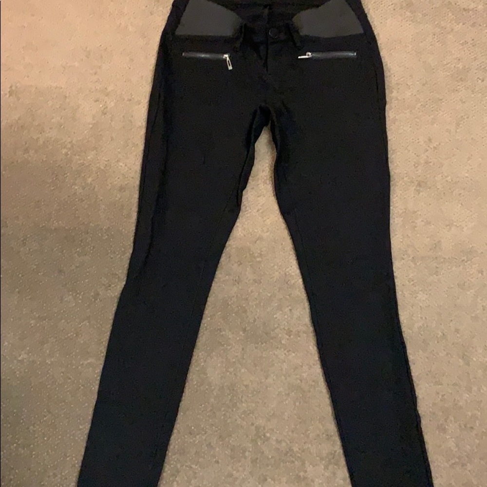 Seven black maternity leggings